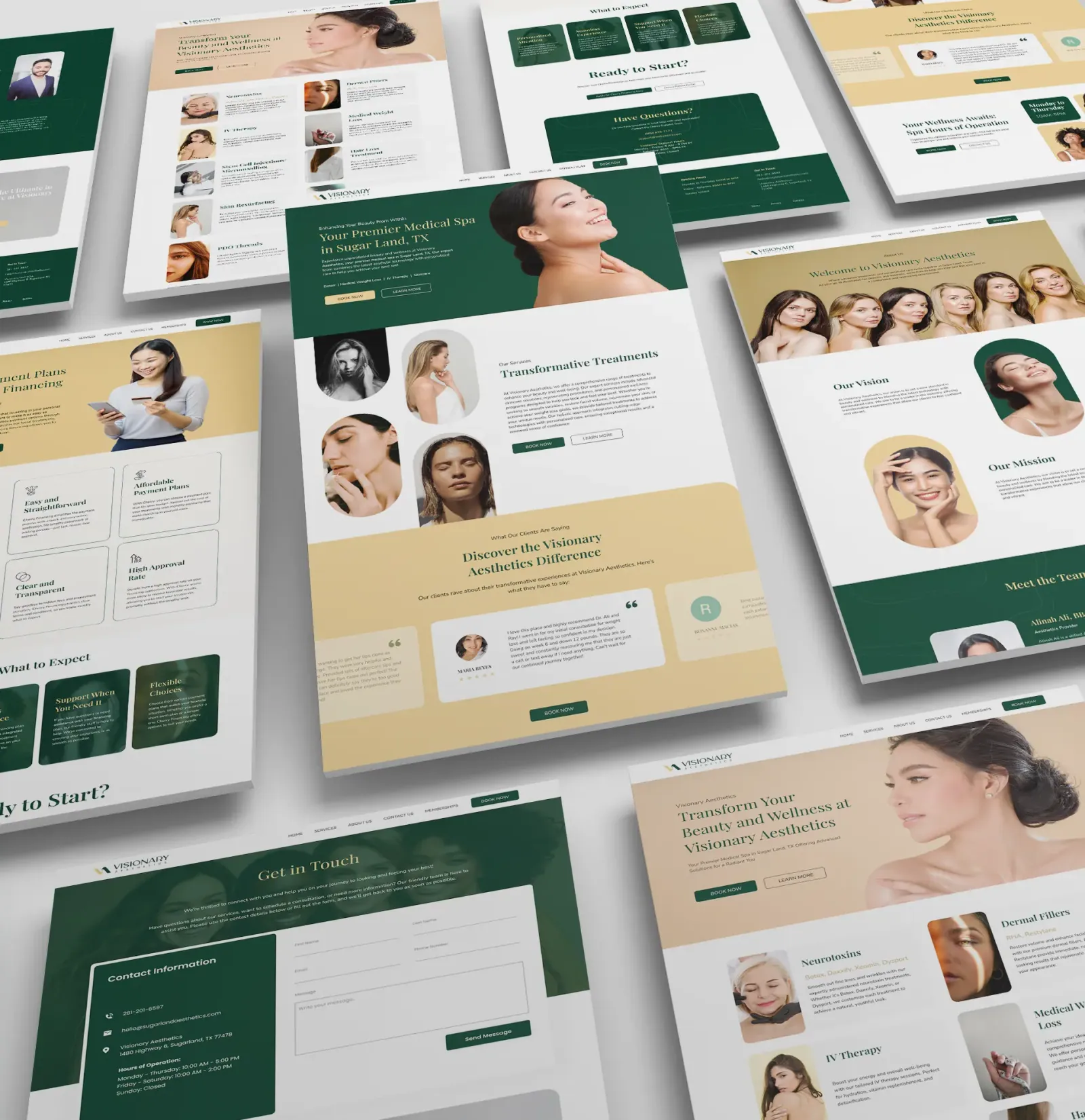 Visionary Aesthetics Website Design & Development