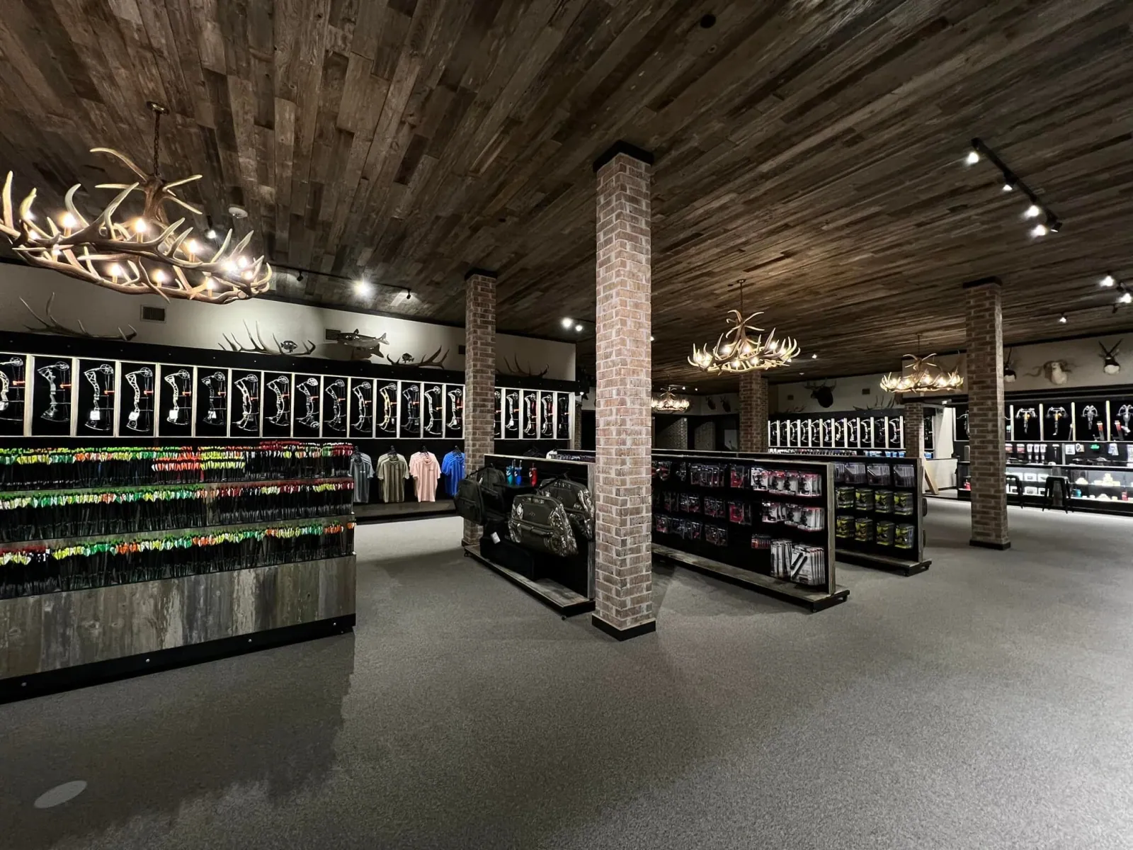 Inside of Outlaw Archery Store Photography